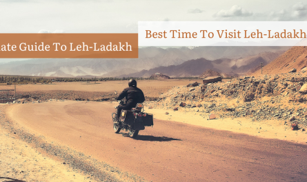best time to visit Leh Ladakh