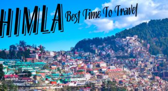 Best time to visit Shimla