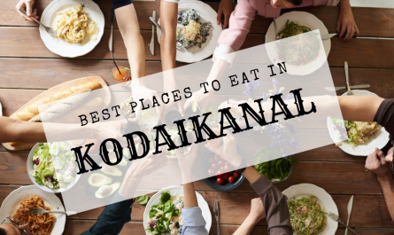 Best Places To Eat in Kodaikanal