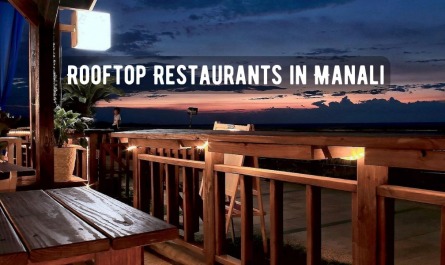 Rooftop Restaurants in Manali