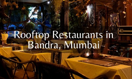 Top 10 Rooftop restaurants in Bandra