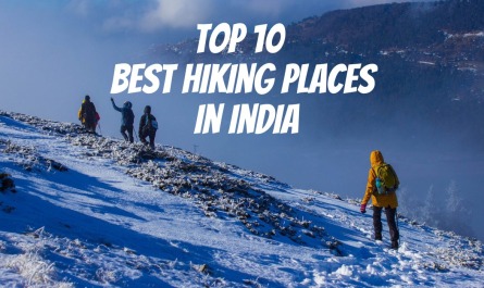 Top 10 Best hiking places in India